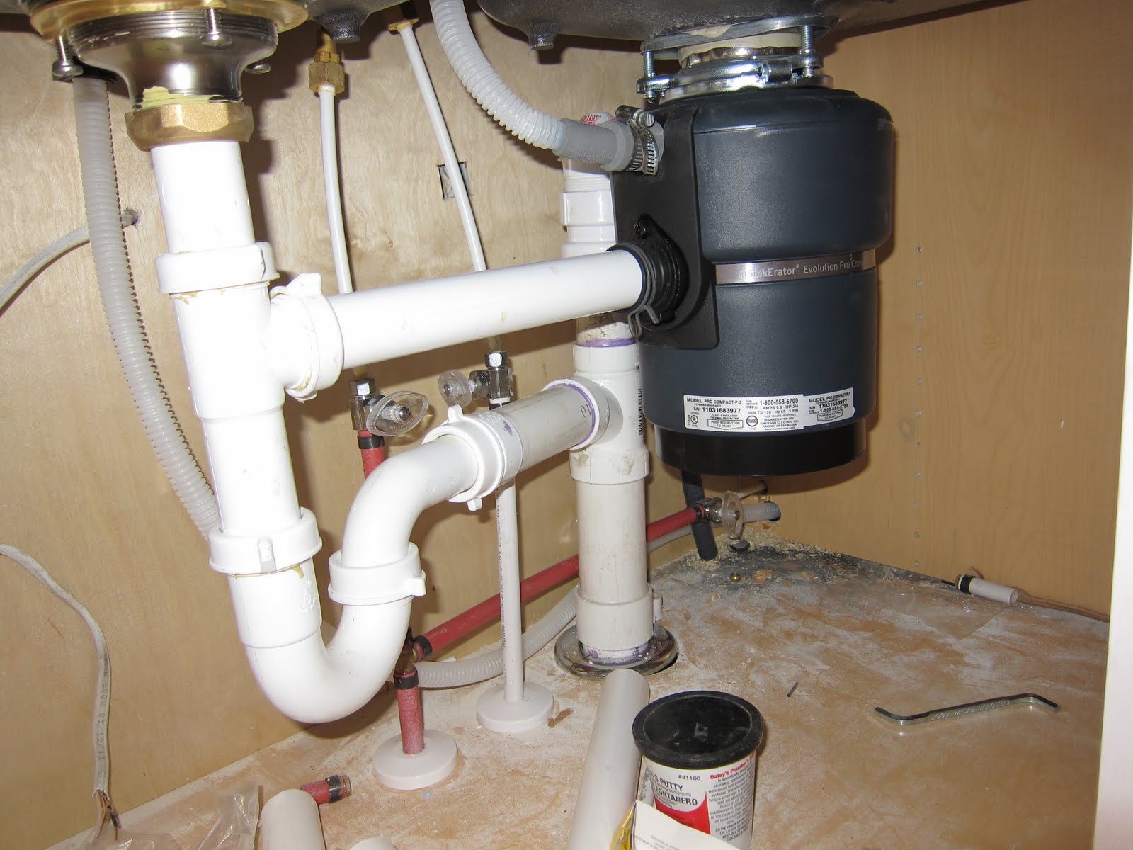 install kitchen sink plumbing vent