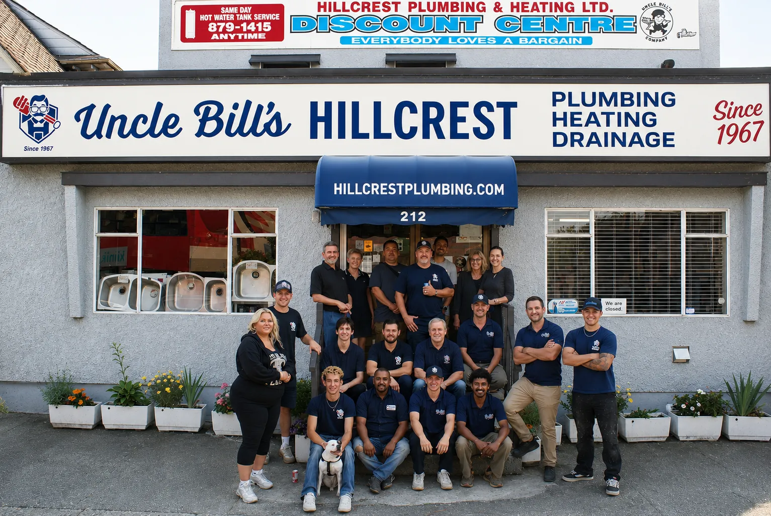 Hillcrest Plumbing and Heating team